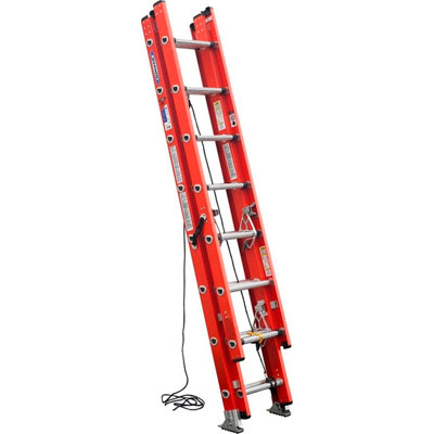 Escalera de Extensión Dieléctrica Fibra de Vidrio 7.30 Metros